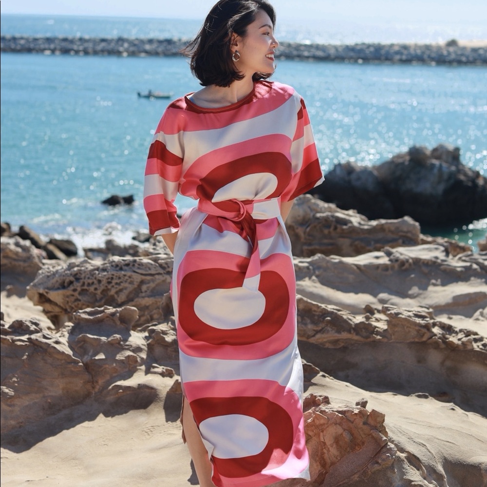 Marimekko bold and bright dress